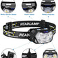 LED-Stirnlampe mit Bewegungssensor